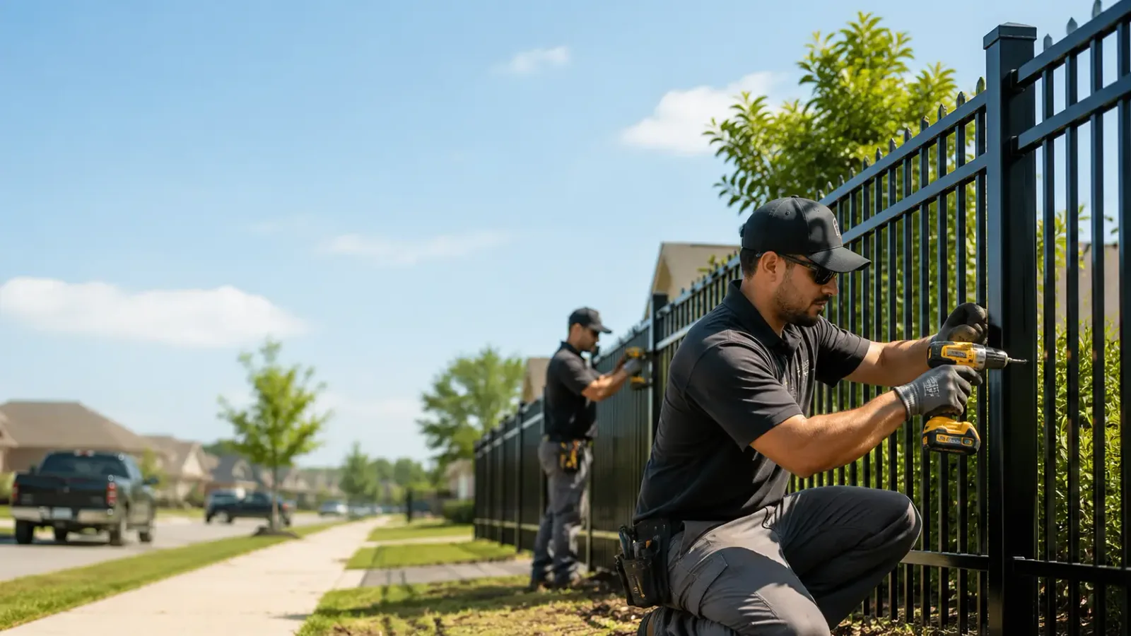 Metal Fence Installation in Noble, OK